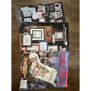 Stoney Creek Cross Stitch Collection Magazines New Lot of 3